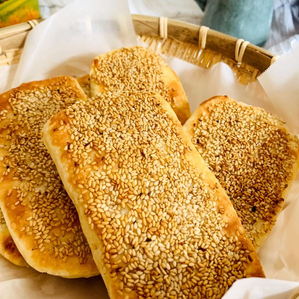 第29步(在家做酥脆的芝麻油酥烧饼(可以不用去外面排队买了)的做法)