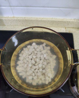 第3步(麻婆豆腐包子的做法)