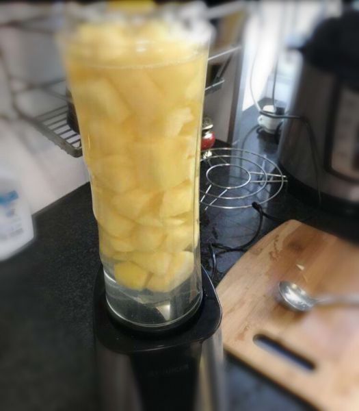 第2步(鲜榨苹果汁的做法)