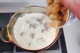 第9步(汤鲜味美的豆浆火锅的做法)