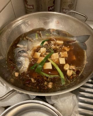 第14步(豆腐炖鱼的做法)