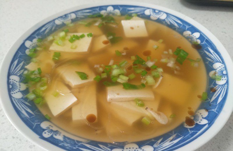 豆腐汤成品图