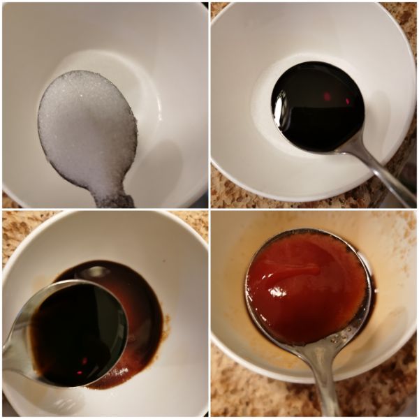 第1步(糖醋荷包蛋的做法)