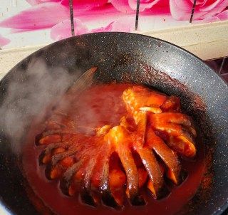 第8步(新春盛宴——创意番茄红鱼的做法)