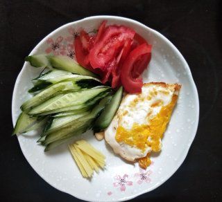 第3步(西红柿黄瓜蛋汤的做法)