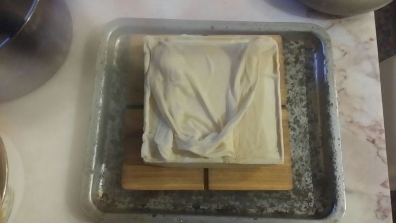 第7步(自制豆腐与五香豆干（香干）的做法)