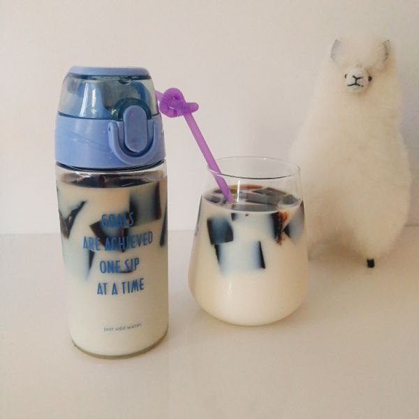 夏日饮品·咖啡冻(牛奶/奶茶)成品图