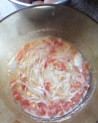 第6步(西红柿鸡蛋汤面的做法)
