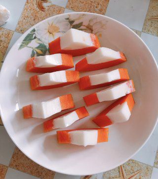 第6步(木瓜牛奶冻的做法)