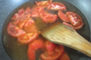第9步(番茄肉片的做法)