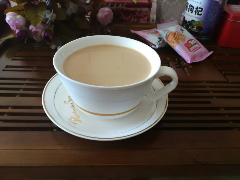 第7步(焦糖奶茶的做法)