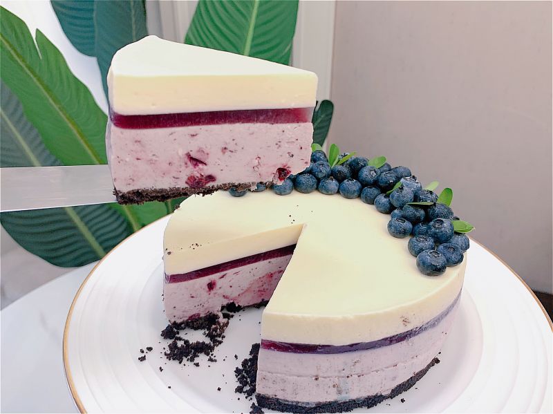 第28步(蓝莓芝士蛋糕的做法)