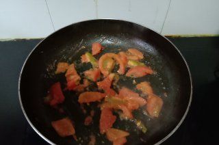 第11步(西红柿鸡蛋拌面的做法)