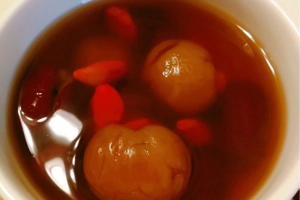第6步(红枣桂圆枸杞茶甜甜的，暖暖的的做法)