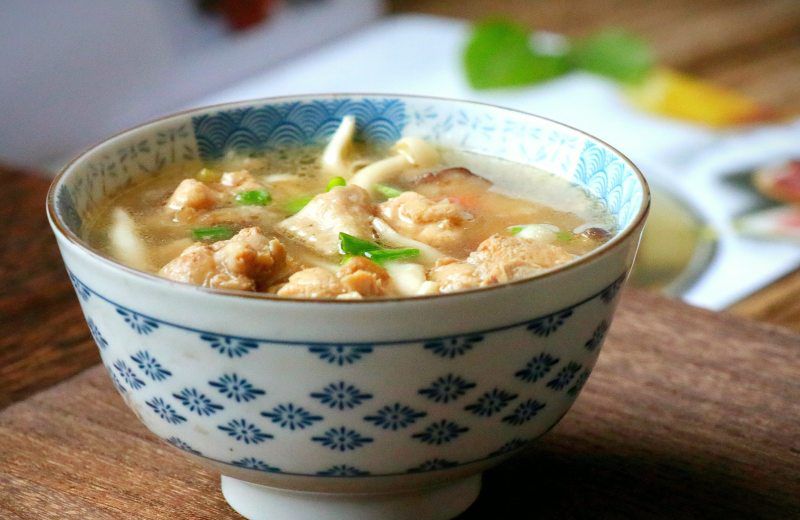 三鲜鸡汤成品图