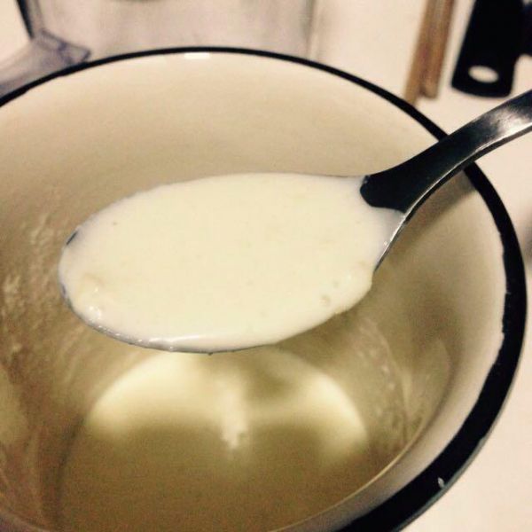 第3步(自制豆奶---儿时的味道. 用豆浆制作.并非豆浆的做法)