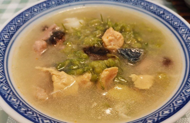 猪肝瘦肉滚夜来香的做法 菜谱大杂烩