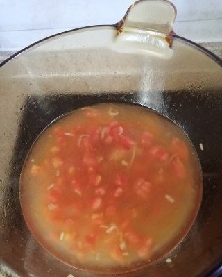 第4步(西红柿鸡蛋汤面的做法)