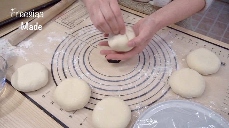 第12步(视频食谱～日式红豆包的做法)