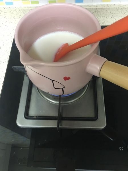 第2步(牛奶布丁的做法)
