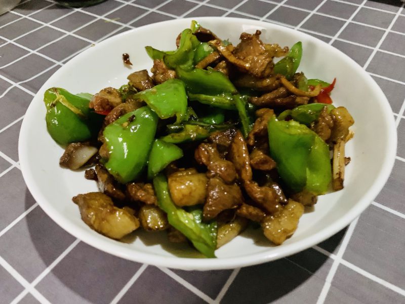 第8步(7715【下酒菜】农家小炒肉的做法)