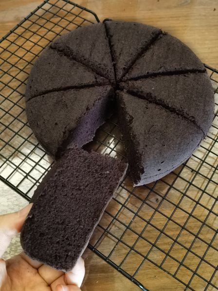 黑米糕成品图