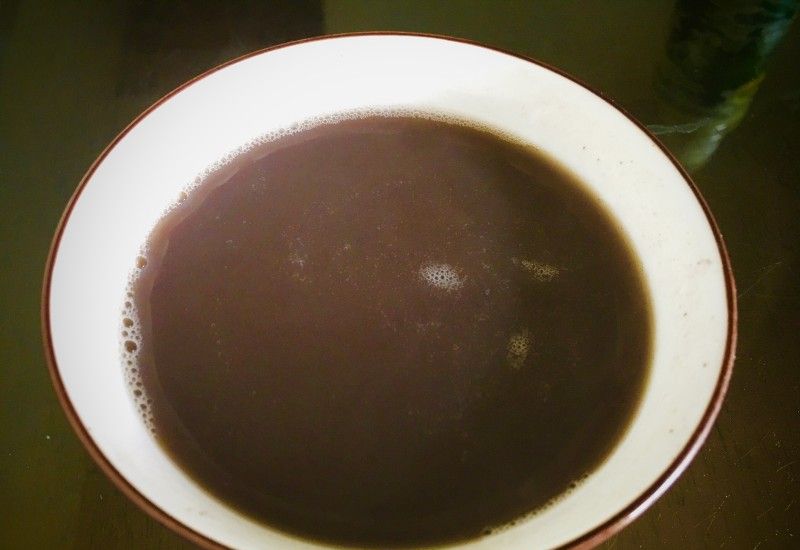 黑豆豆浆成品图