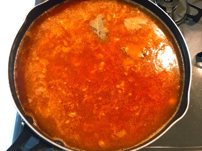 第3步(纯素番茄黄豆（无五辛）的做法)