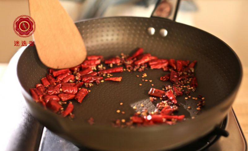 第6步(水煮肉片：辣椒的盛宴的做法)