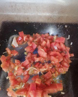 第3步(西红柿鸡蛋汤面的做法)
