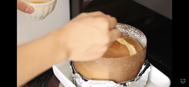 第28步(日式轻乳酪蛋糕的做法)
