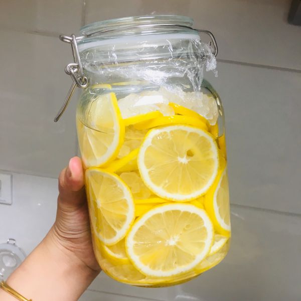 柠檬酒成品图