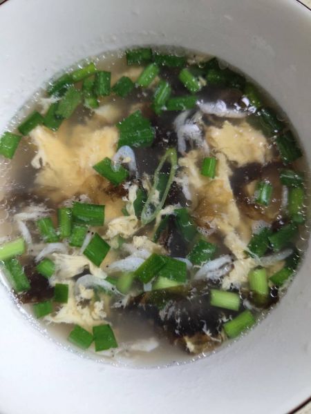 第6步(超简单的虾皮紫菜汤---最补钙的小虾皮吃法之二的做法)