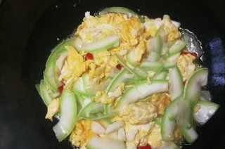第10步(葫芦炒鸡蛋的做法)