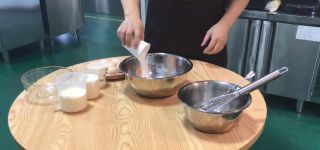 第1步(烘焙︱盆栽蛋挞的做法)