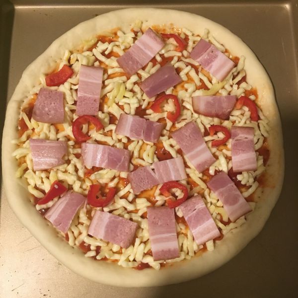 第10步(海鲜披萨的做法)
