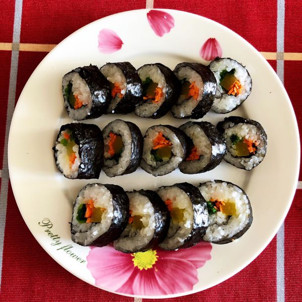第4步(紫菜寿司的做法)
