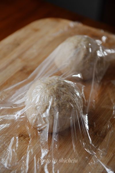 第9步(周末的减肥面包--全麦燕麦面包的做法)