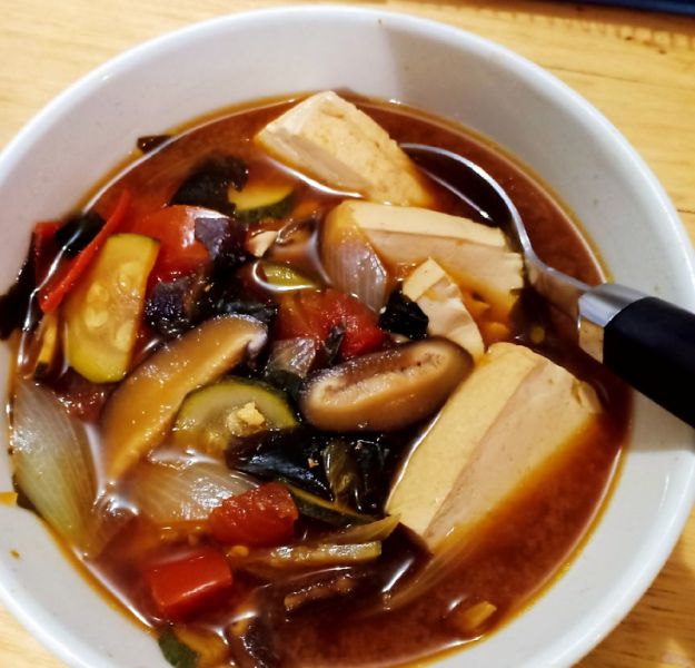 韩式大酱汤成品图