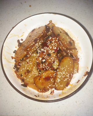第9步(香煎土豆片的做法)