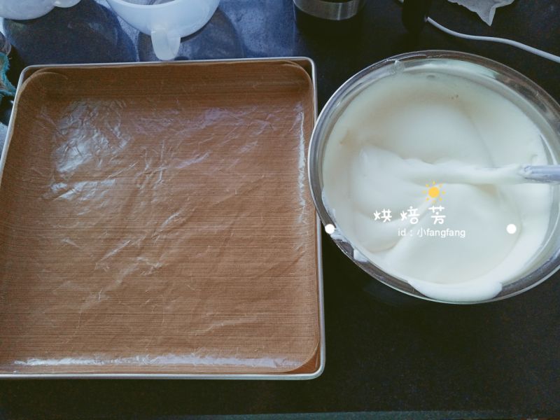 第16步(肉松蛋糕卷的做法)