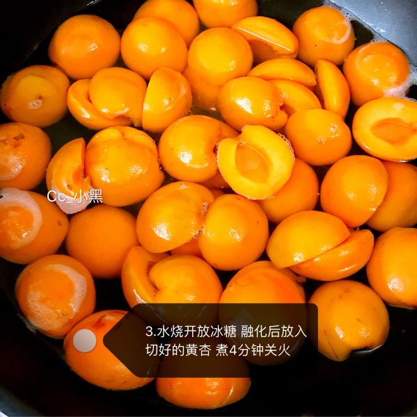 第3步(黄杏罐头的做法)