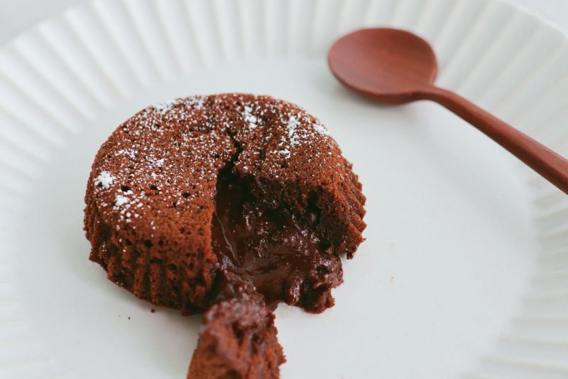第7步(巧克力熔岩蛋糕的做法)