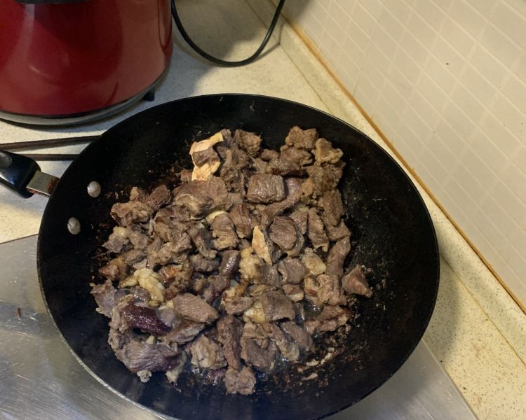 第6步(土豆烧牛肉的做法)