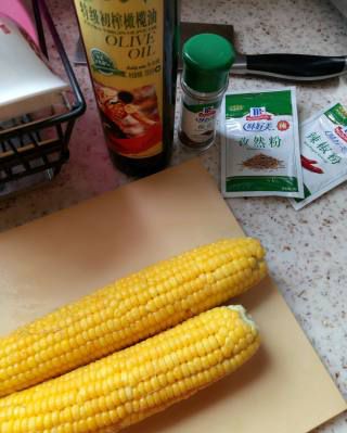 第1步(烤玉米的做法)