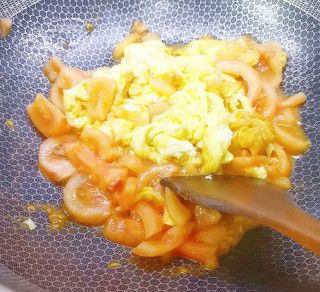 第10步(西红柿炒鸡蛋的做法)