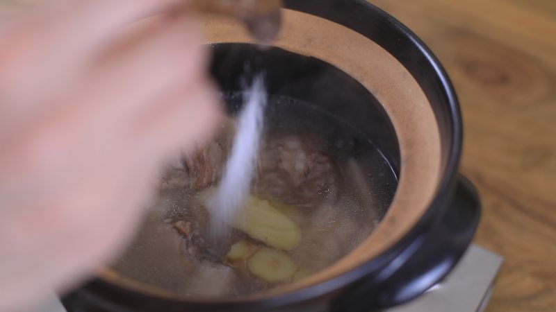 第10步(莲藕排骨汤的做法)