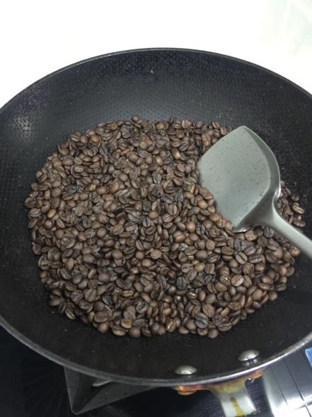 第3步(手工烘焙咖啡豆的做法)
