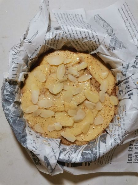 第5步(350大卡肉桂苹果隐形蛋糕的做法)