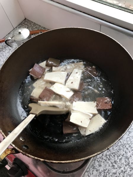第6步(鸭血烧豆腐的做法)